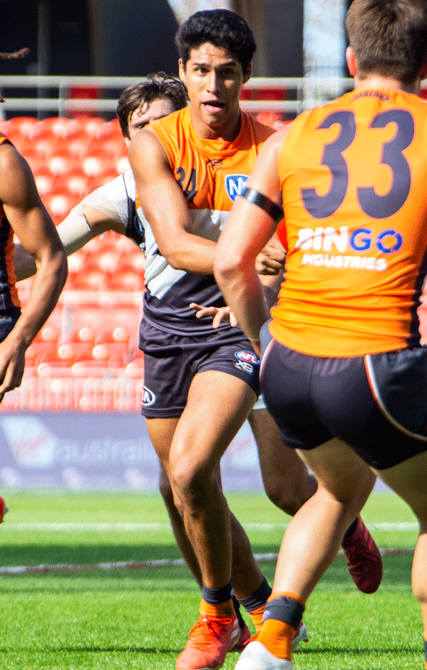 SLIDER-NEAFLREPORTR72019.png Nick Shipley collected 41 disposals in the GIANTS' NEAFL win. - GWS Giants,NEAFL,GIANTS Stadium